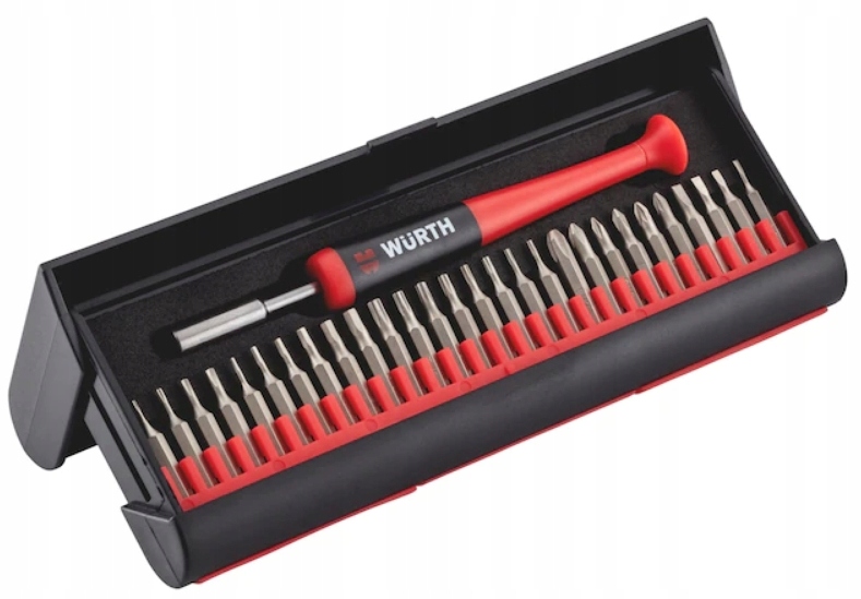 WURTH ZESTAW WKRĘTAKÓW BITÓW PRECYZYJNYCH 29 ELEMENTÓW