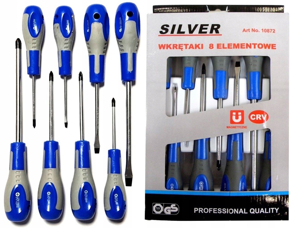 

Wkrętaki Magnetyczne Płaskie Krzyżakowe Ph Pz