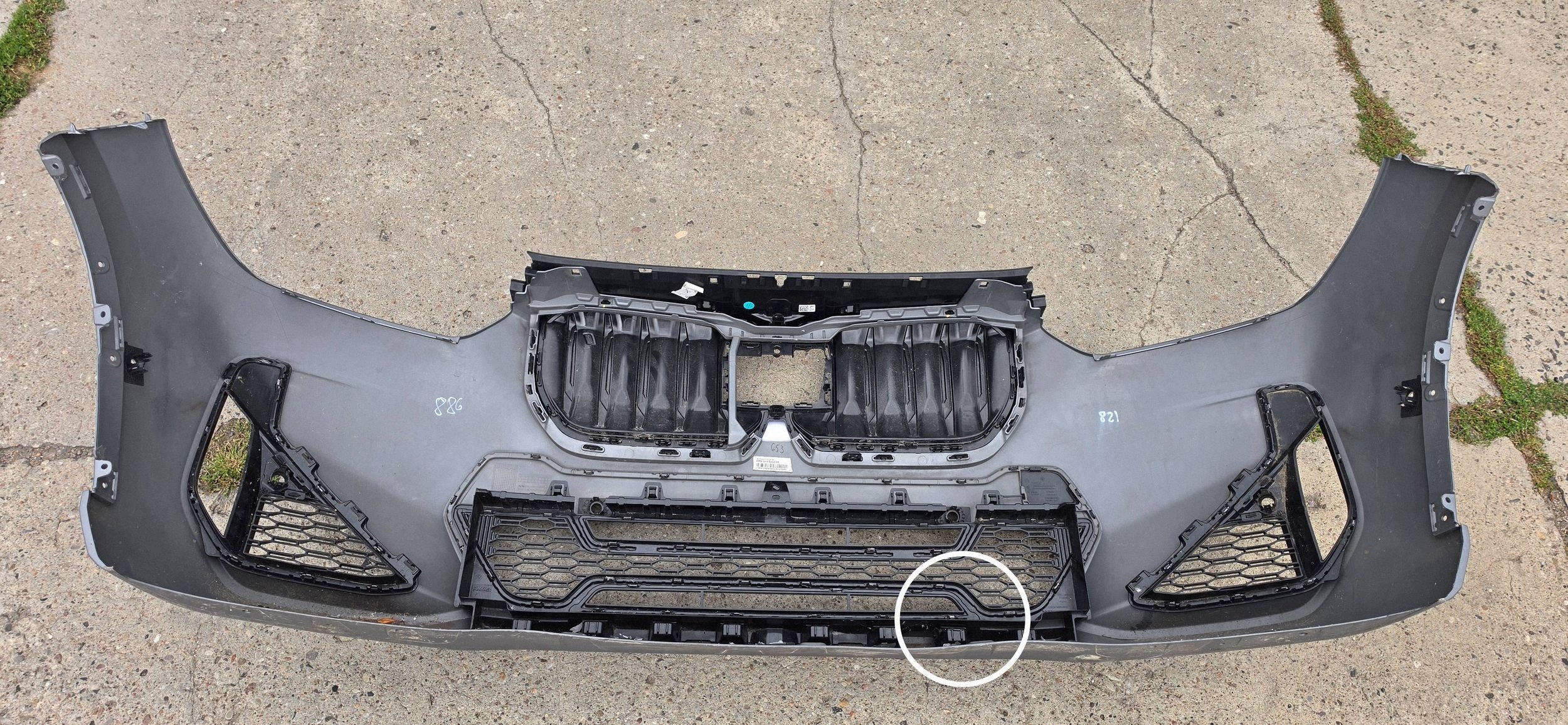BMW iX1 U11 electric m-packet 9881907 front bumper