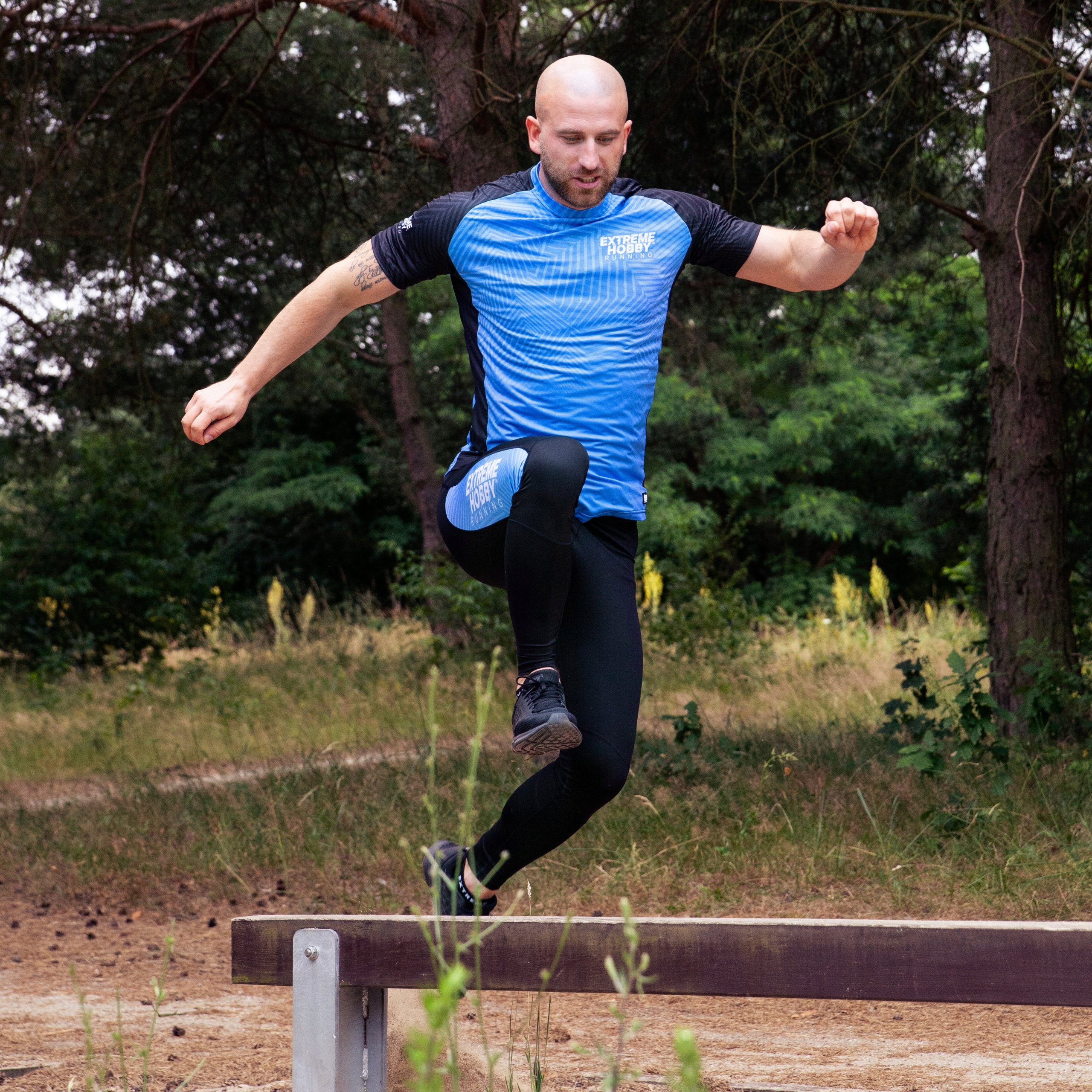 Koszulka Biegowa Męska Termoaktywna CALEIDOSCOPE M Marka Extreme Hobby