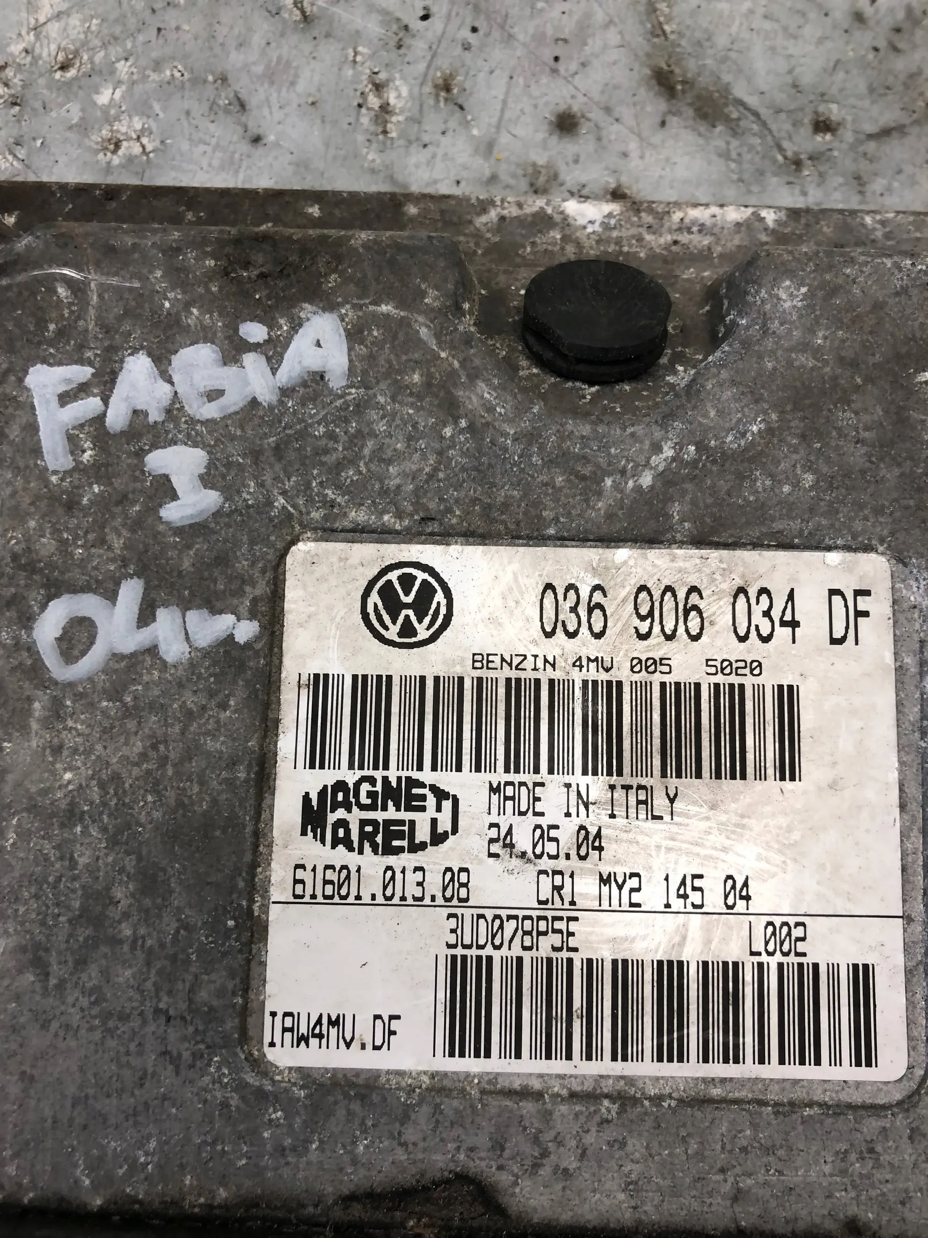 computer Motore SKODA FABIA e 1.4 036906034DF