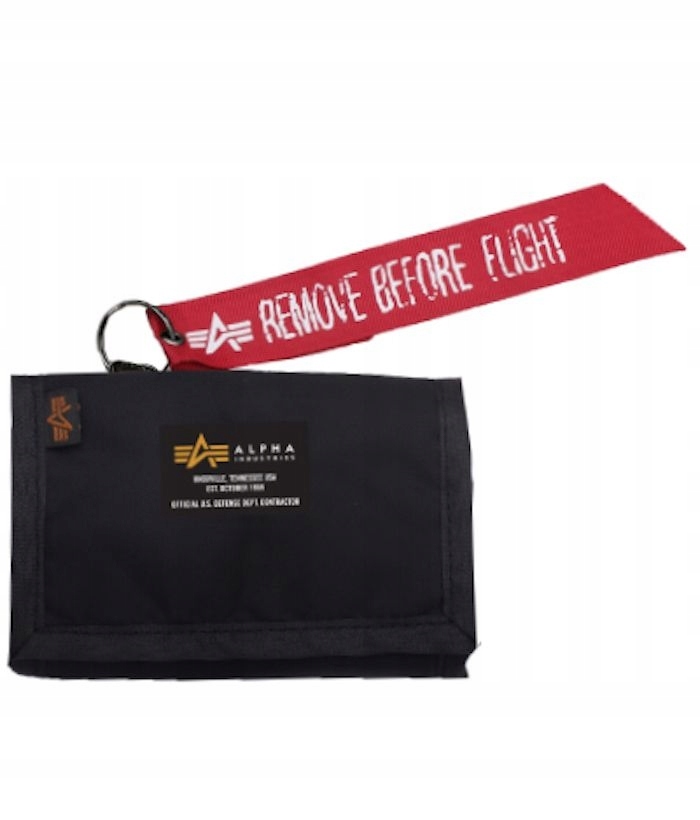 

Portfel Alpha Industries Crew czarny 196928 03