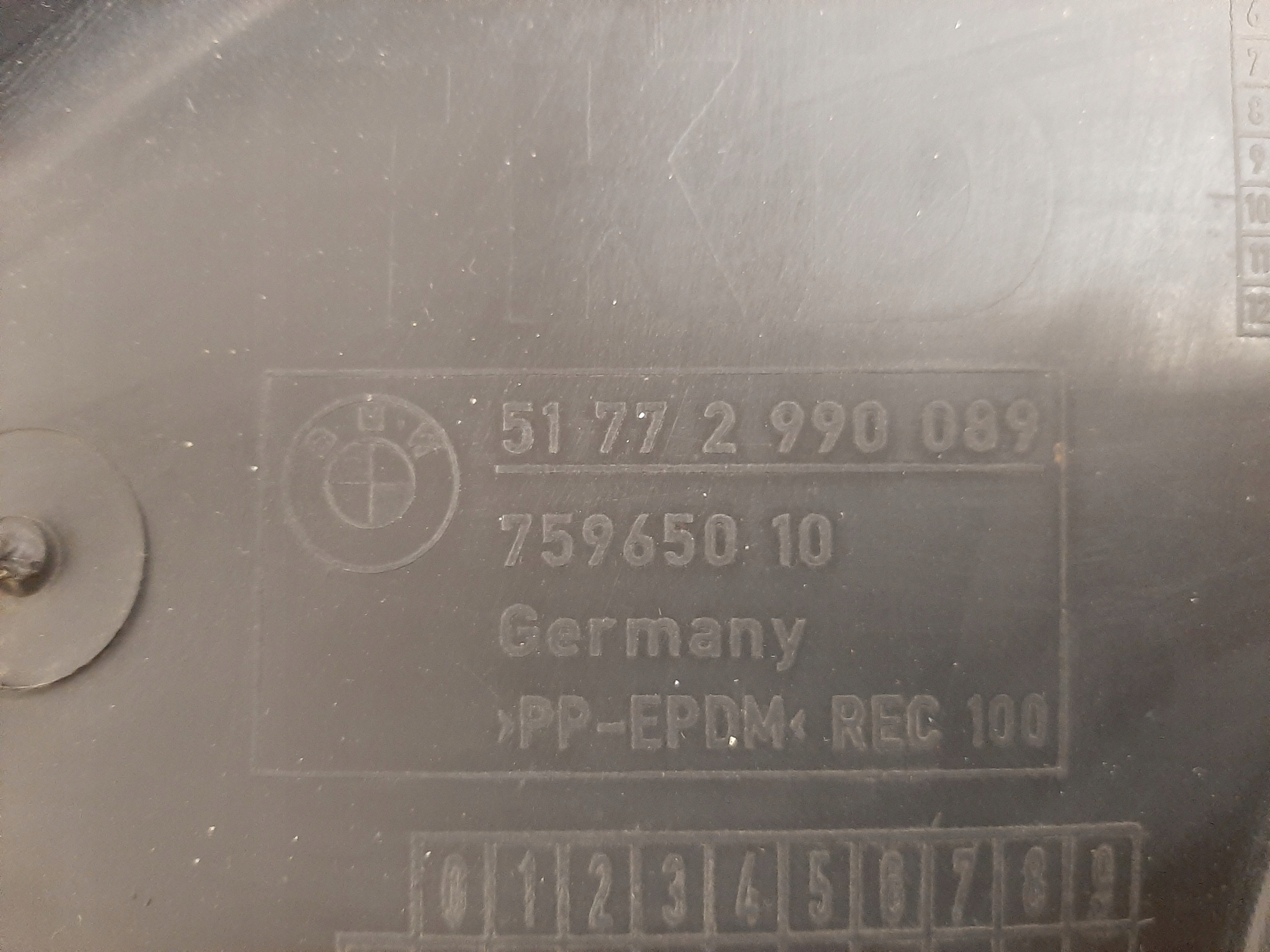 BMW OE 2990089 2990091