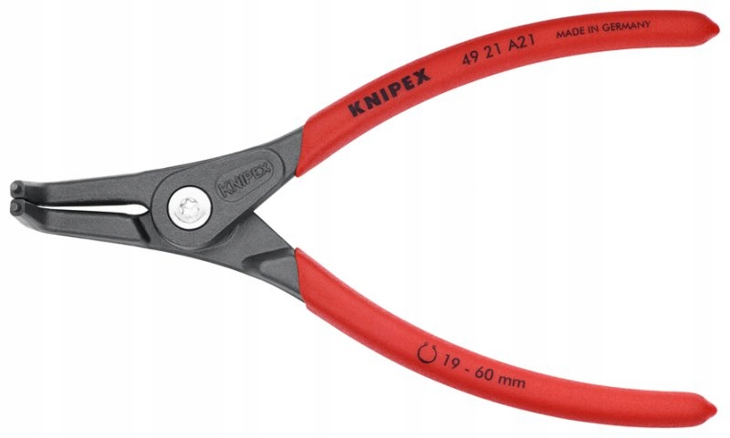 Knipex Precyzyjne Szczypce Do Pierścieni Zew.Wygięte 165Mm KN 49 21 A21 Kod producenta 49 21 A21