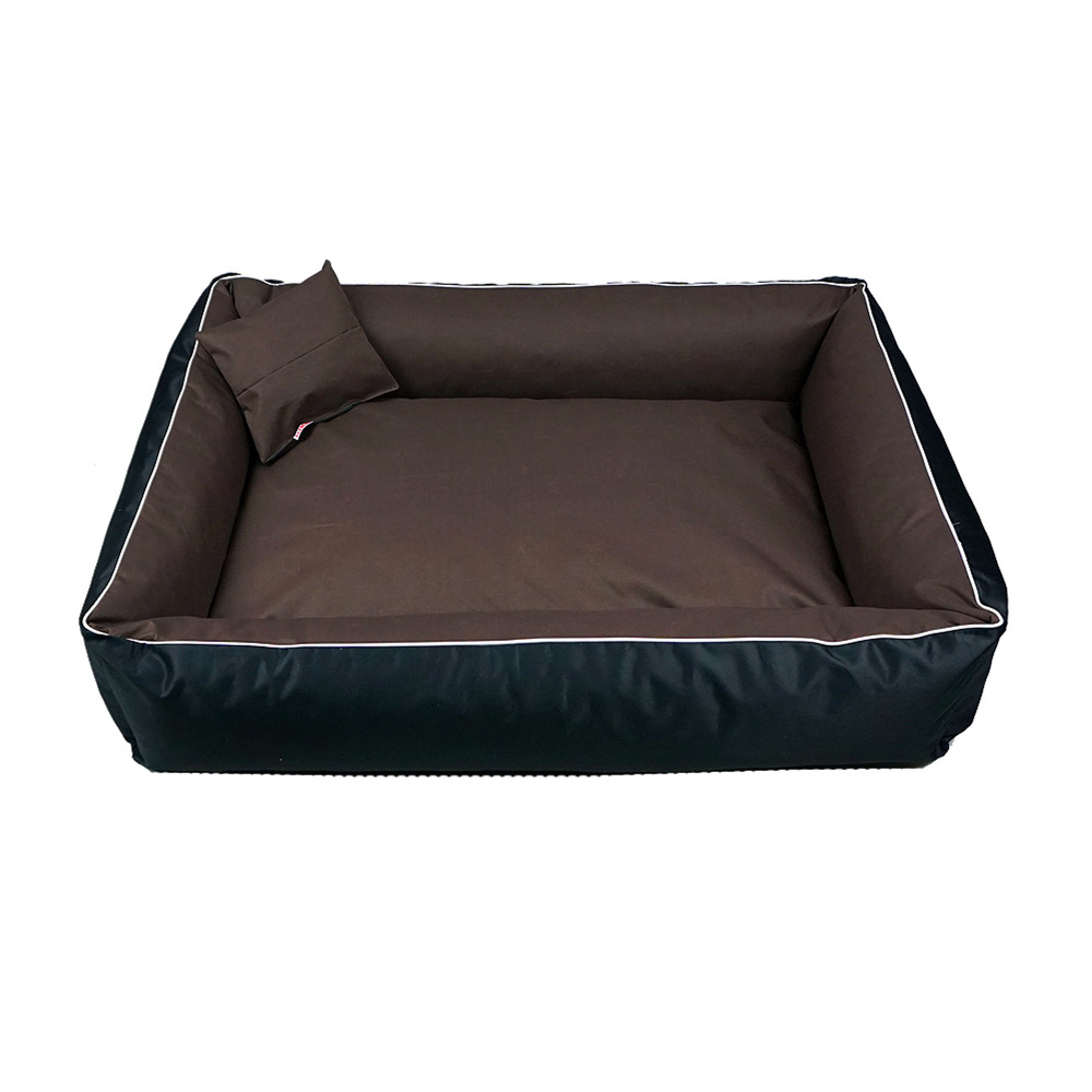 

Legowisko sofa dla psa XXL 120x85 brązowe