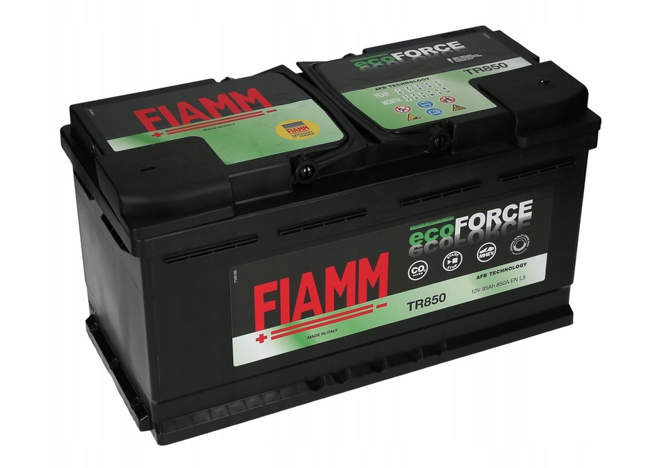 Akumulator Fiamm EcoForce AFB TR850 12V 95Ah 850A Biegunowość prawy +
