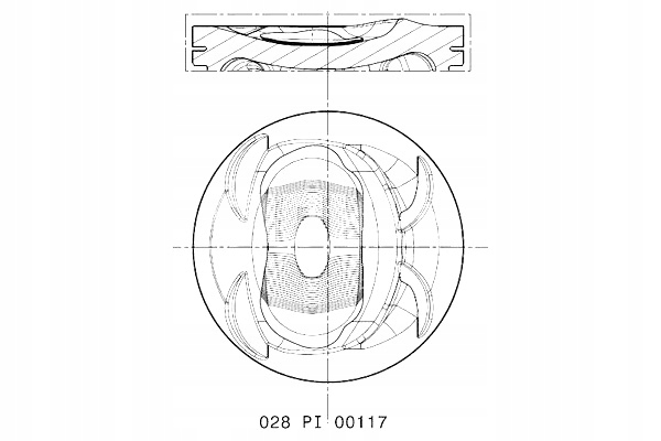 MAHLE TŁOK 76 51 STD SEAT ALHAMBRA IBIZA IV IBIZA IV SC IBIZA IV ST