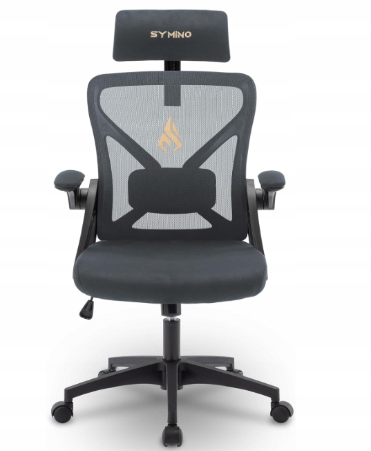 Fotel Gamingowy Symino Biurowy obrotowy regulacja krzesło ergonomiczne