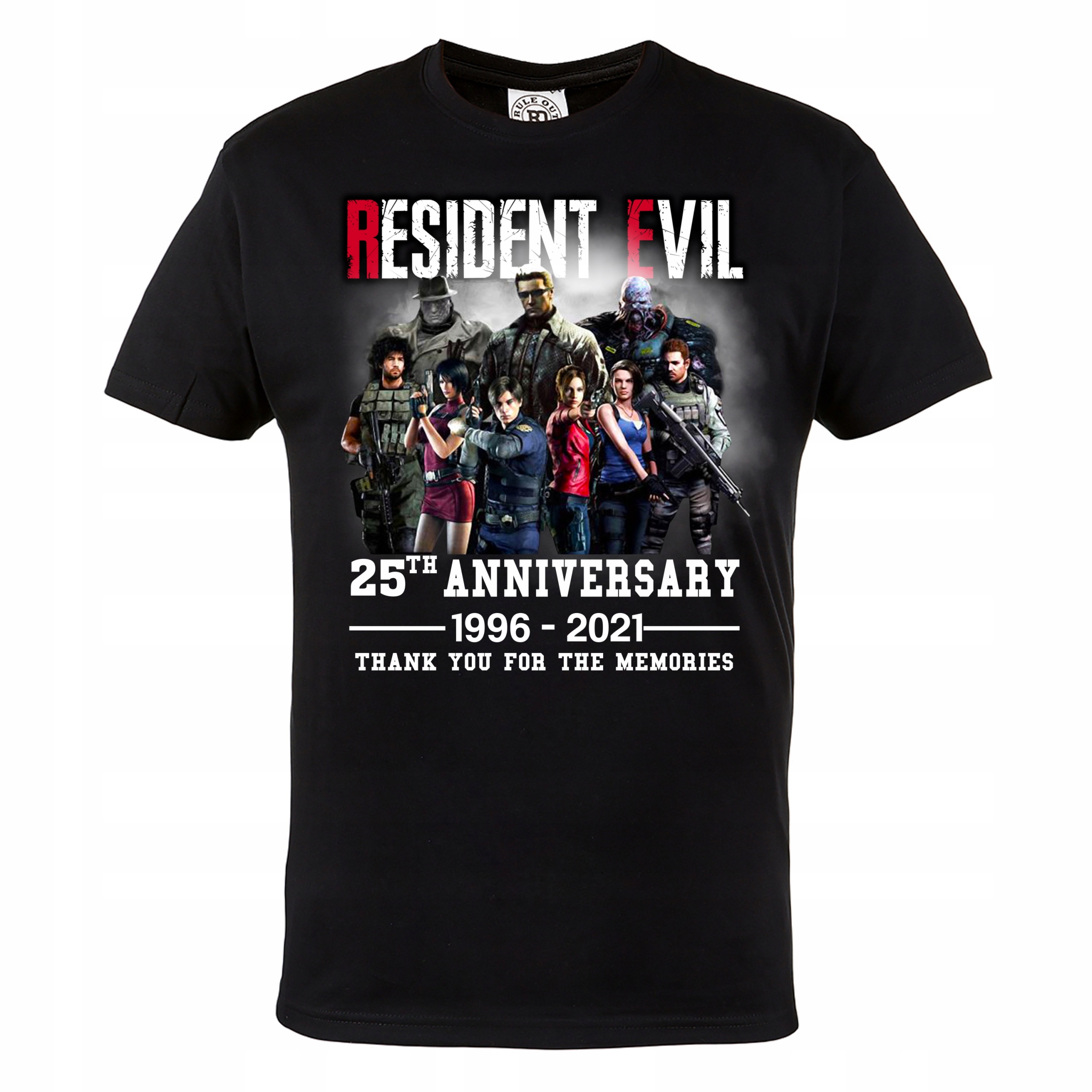 

Koszulka 25 Lat Gra Komputerowa Resident Evil
