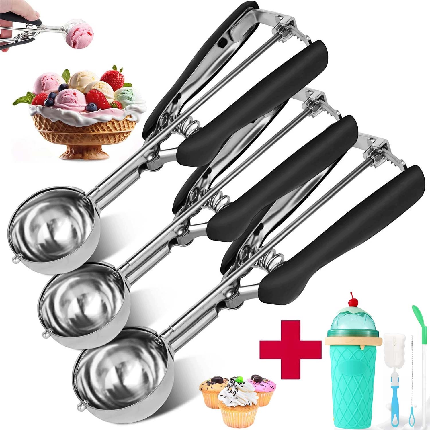 Lžíce Na Zmrzlinu Pyré Bramborová Kulička 3KS Kitchen Slushy Hrnek