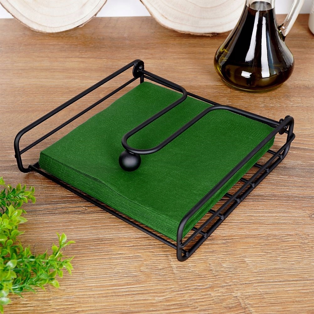 Serwetnik STOJAK SERWETKI chusteczki z dociskiem Marka Vilde