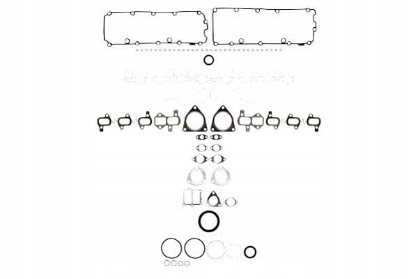 KOMPLETNY ZESTAW USZCZELEK SILNIKA (GÓRA) AUDI Q7 Producent części Ajusa
