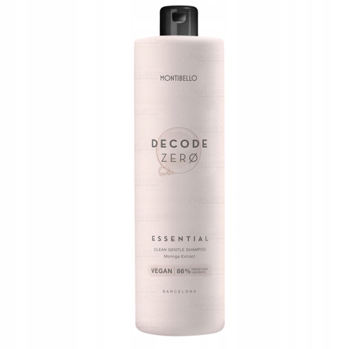Szampon Montibello Decode Zero Essential 1000 ml regeneracja i nawilżenie