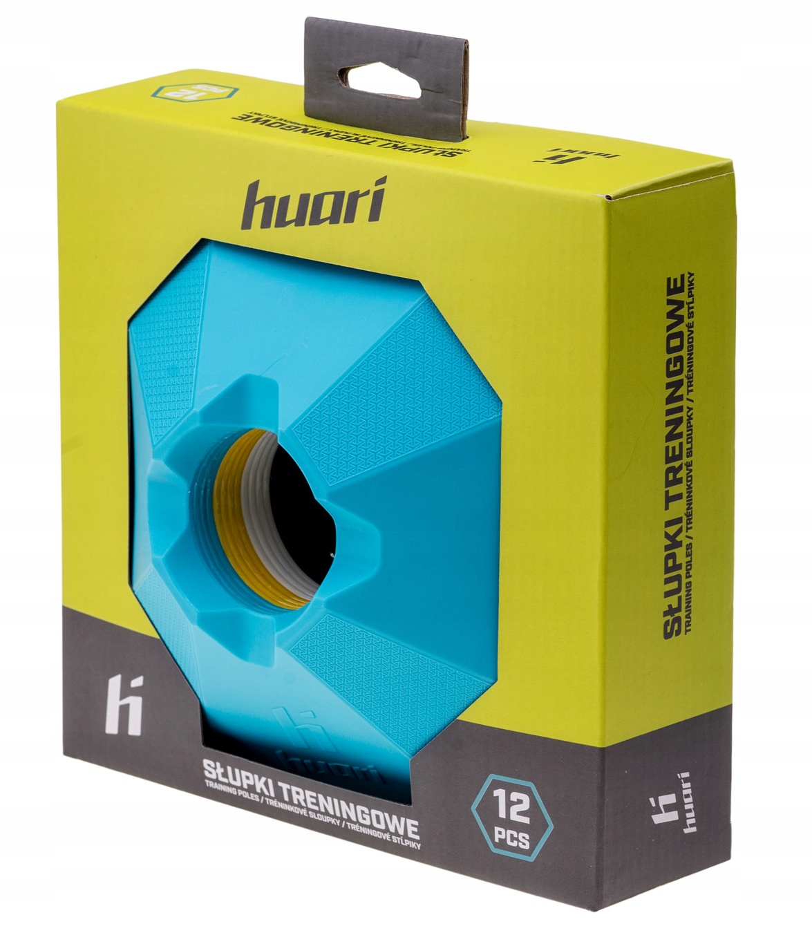 PACHOŁKI TRENINGOWE TALERZYKI ZNACZNIKI ZESTAW x12