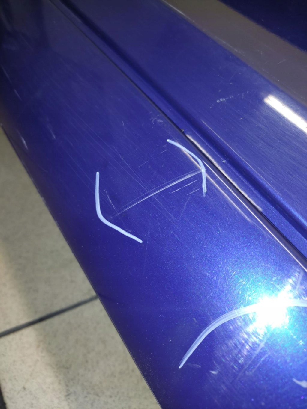PEUGEOT 1007 bumper rear part