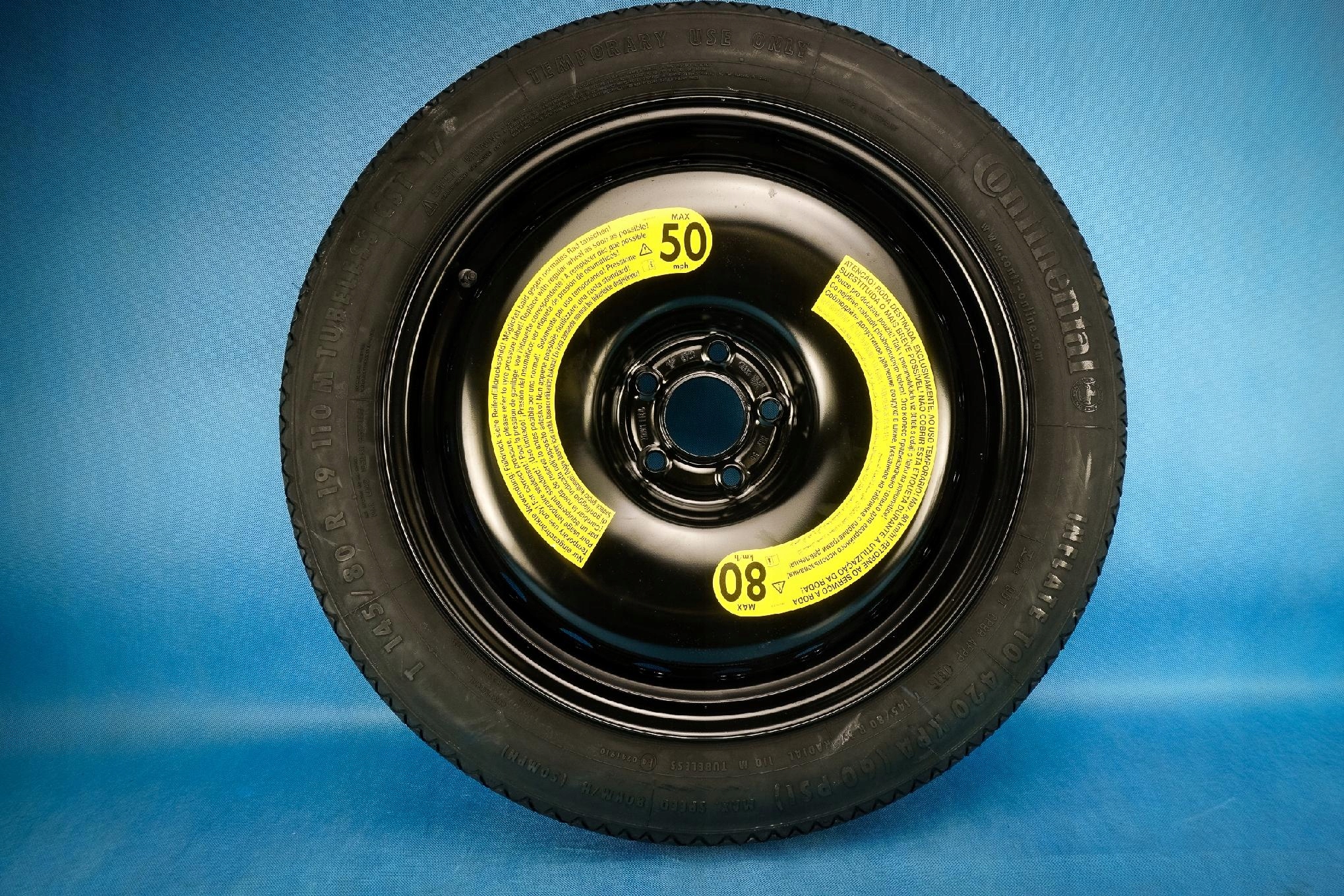 wheel spare spare tyre Audi A8 S8 4H 4H0601027E