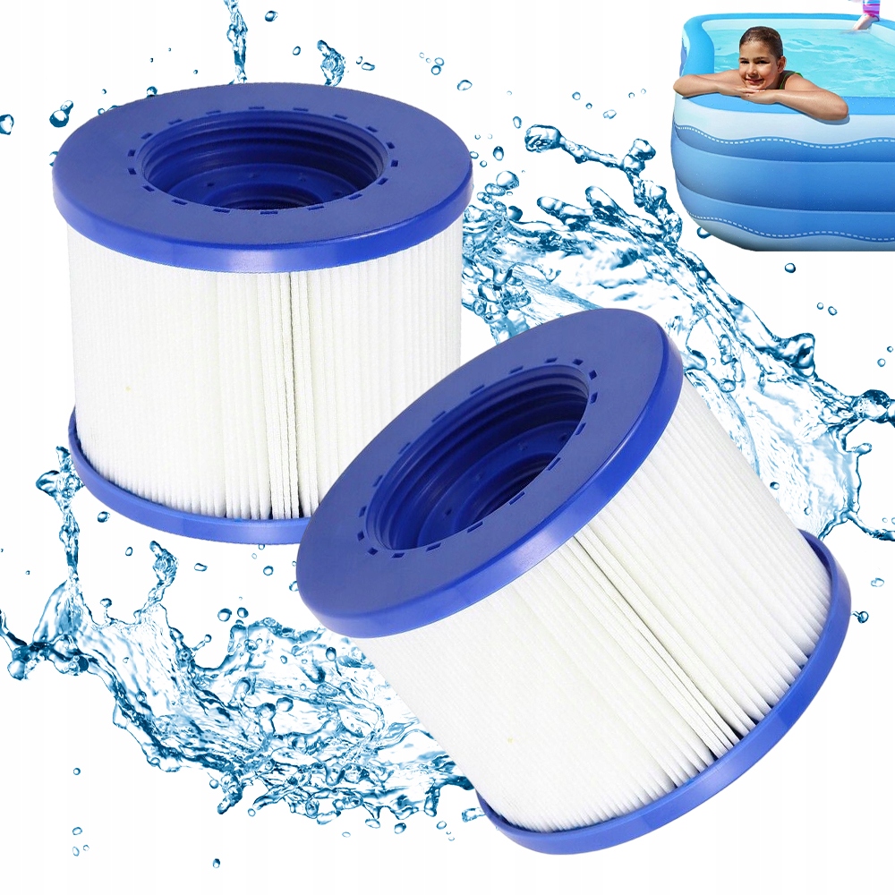 FILTRY DO POMPY BASENU JACUZZI LAY Z SPA BESTWAY 60311 TYP VI LAY-Z-SPA 2X