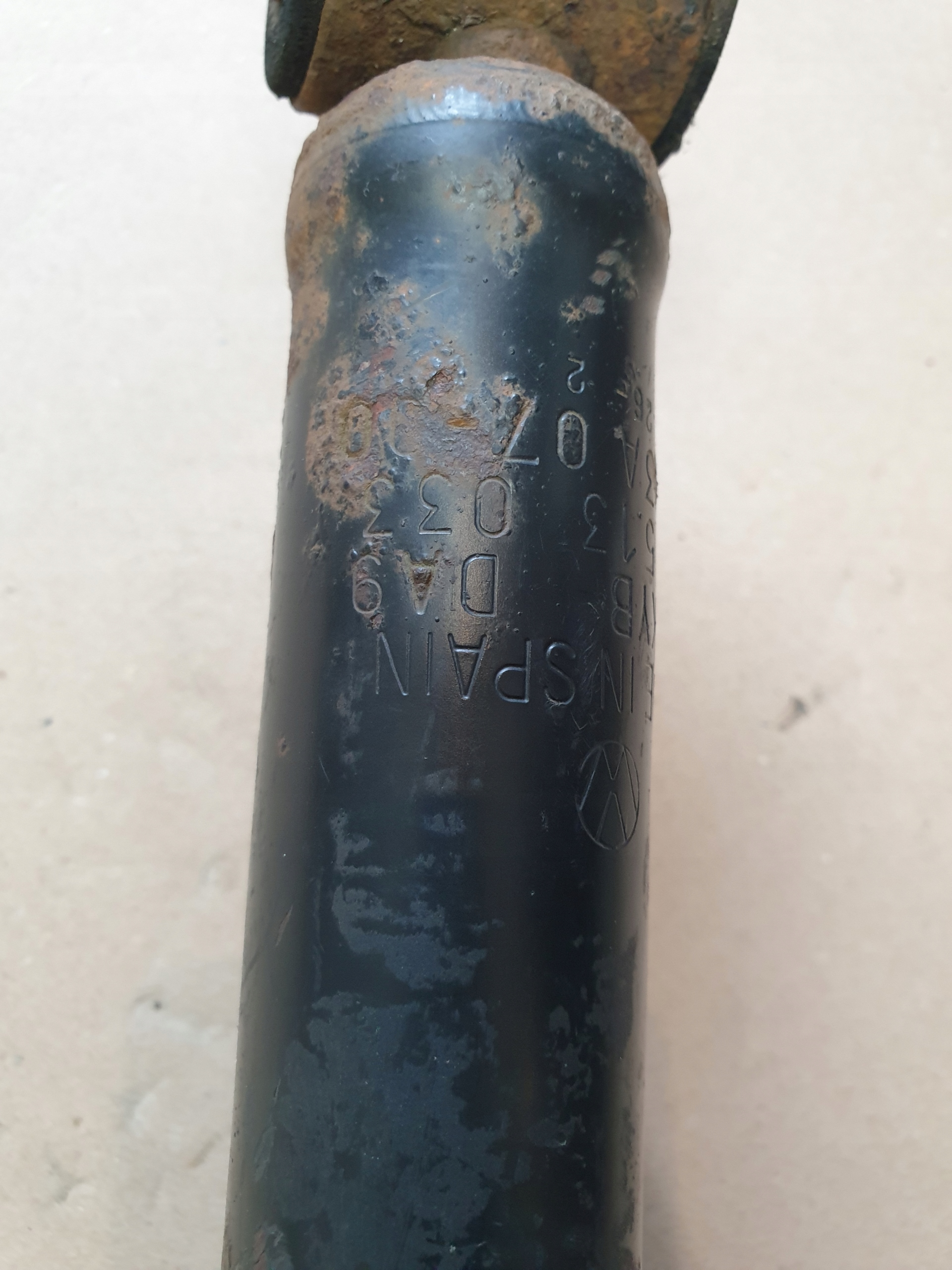shock absorber rear right left VW POLO III 6N 6N0513031F original