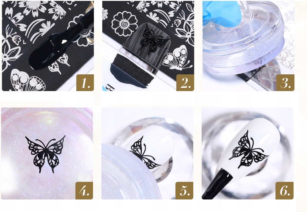 Lakier do stempli 10 ml Rodzaj Farbki i lakiery