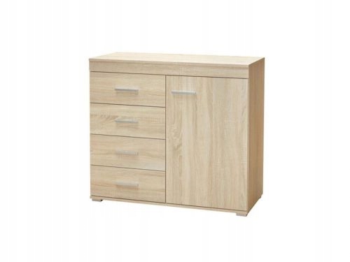 ZESTAW MEBLI 3 x KOMODA+SZAFA+WITRYNA dąb sonoma Liczba szuflad więcej niż 6