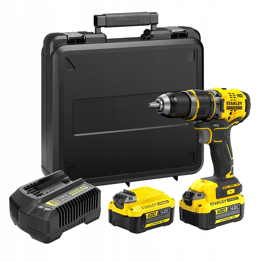 Wiertarko-wkrętarka Udarowa V20 2*4.0AH Stanley