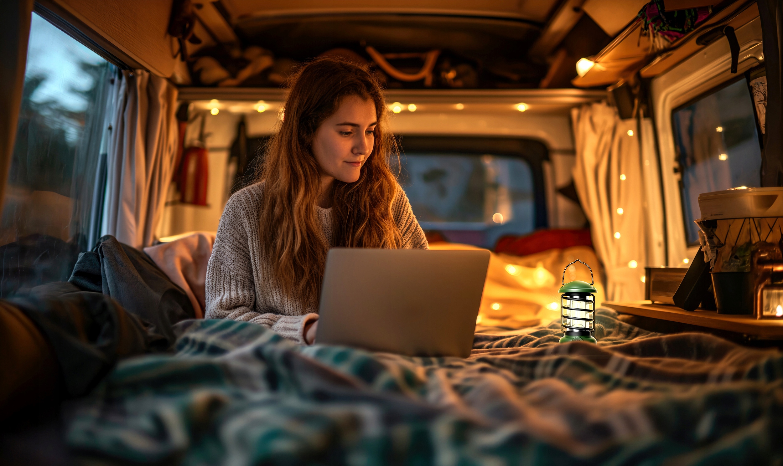 2x LAMPA KEMPINGOWA LAMPKA BIWAKOWA LATARKA LED Turystyczna HAK LED USB AKU Maksymalna siła światła 200 lm