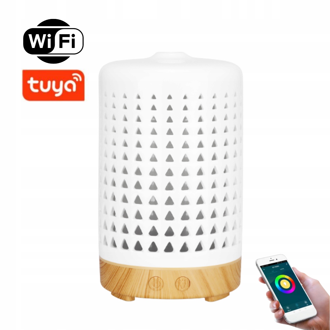 Bot Smart aroma difuzér SDC2 bílá a světle hnědé dřevo 100ml