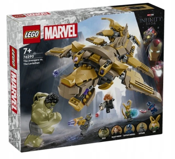 Lego 76290 Heroes Marvel Avengers Versus Leviatan