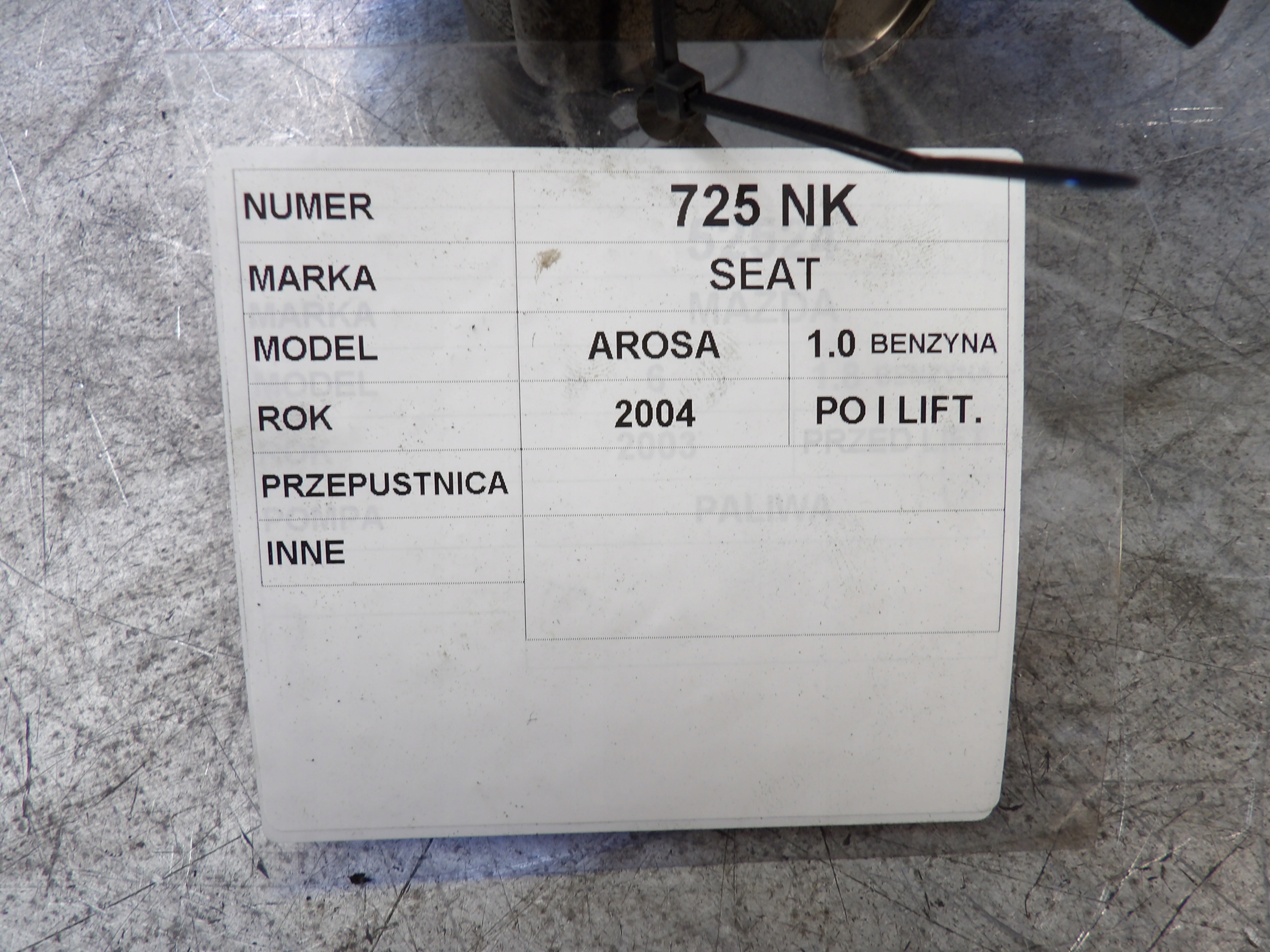 Seat Arosa Valvola a farfalla 030133062C 0280750095