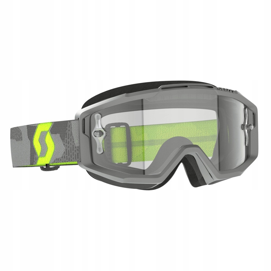 Scott Split Otg light grey/neon yellow okuliare na korekčné okuliare cross