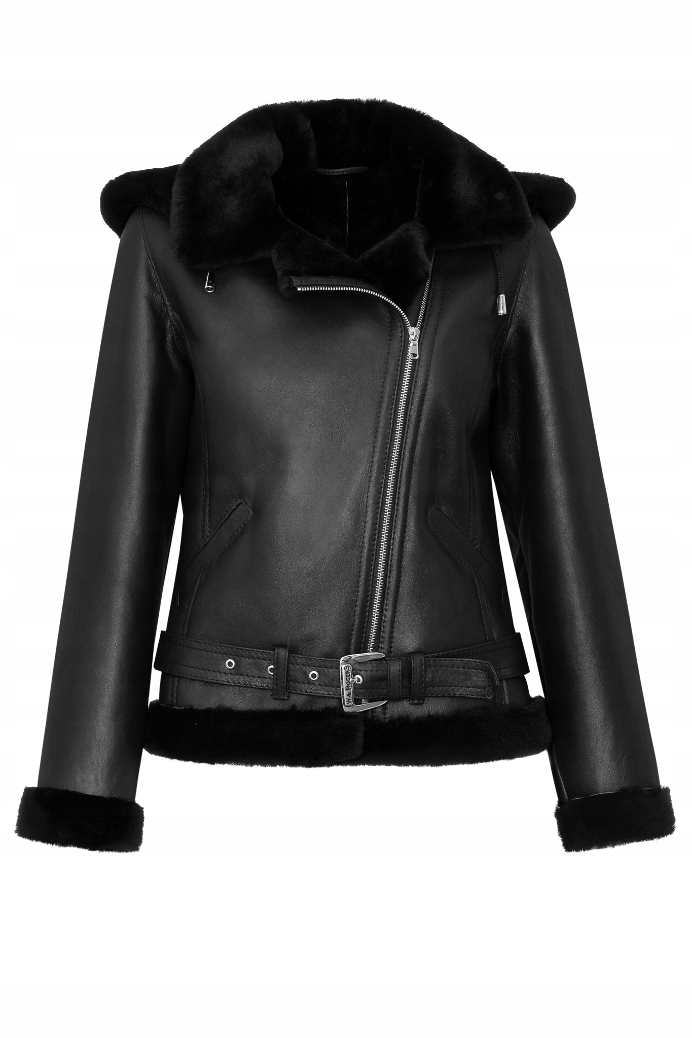 Kożuch damski/Pilotka z kapturem ATD-103