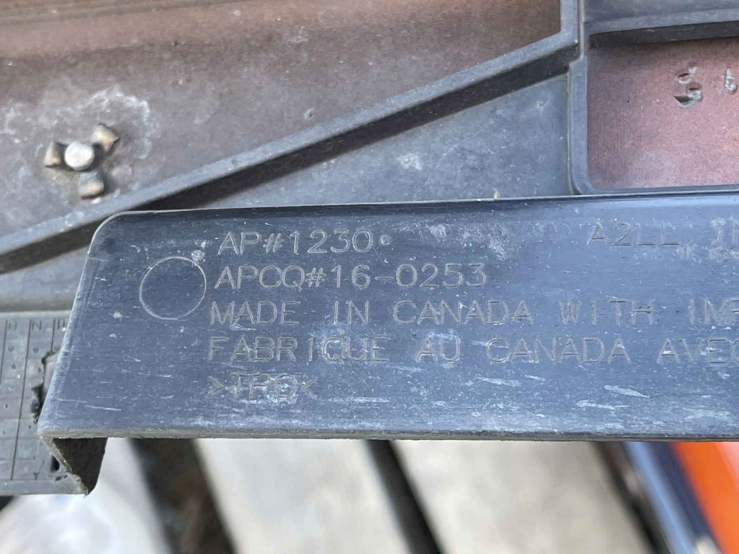 O7 CADILLAC CT5 SPORT V 2019 - moulding threshold left GCF 84760105