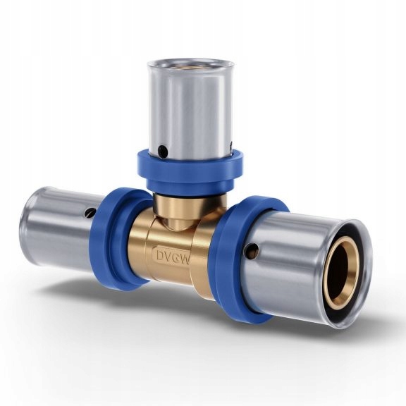 PEX Trójnik 20x16x16 ZACISKANY RADOPRESS PIPELIFE