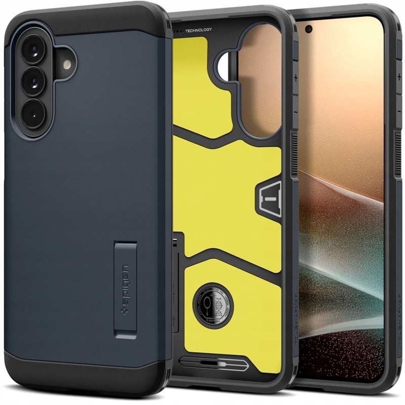 Etui Spigen do Galaxy A57 5G Tough Armor Oryginalne Metal Slate Granatowe