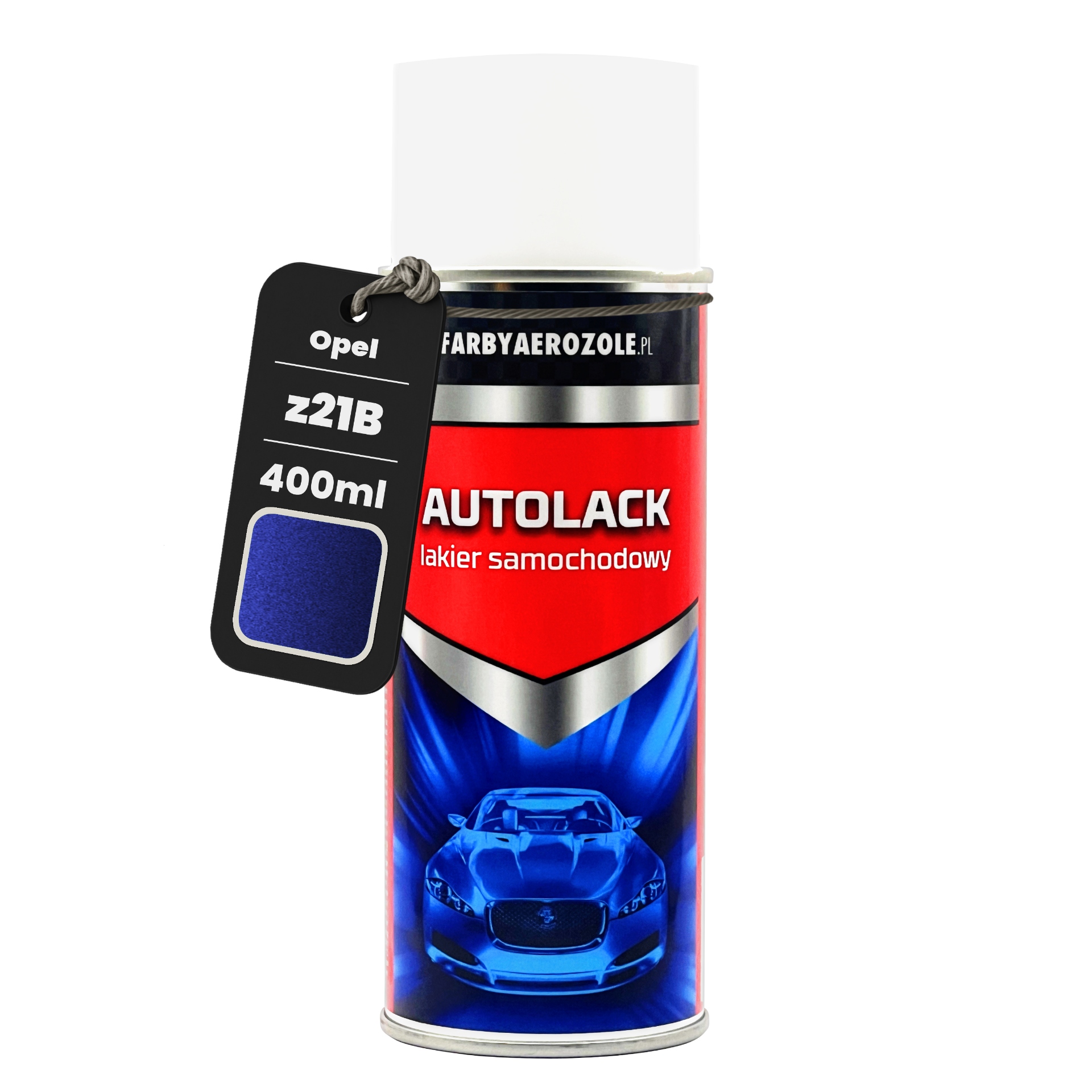 Opel z21B (Ultrablau Met.) Lakier Samochodowy Spray 400ml