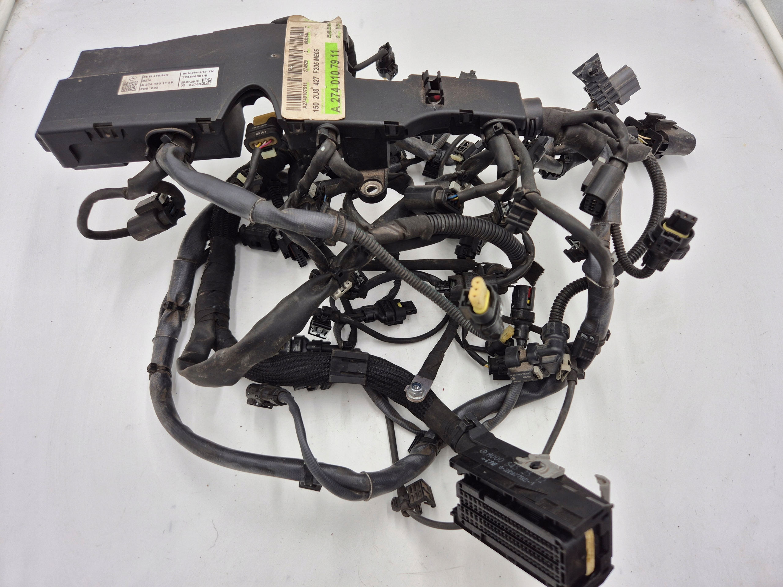 bundle motor wiring 2741501189 MERCEDES W205 2.0 CGI
