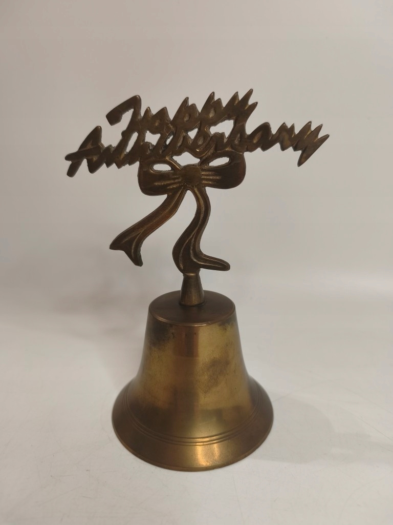 Dzwonek mosiężny - stary