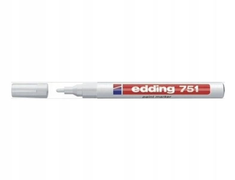 

Marker olejowy Edding 751 biały okrągły 1-2 mm
