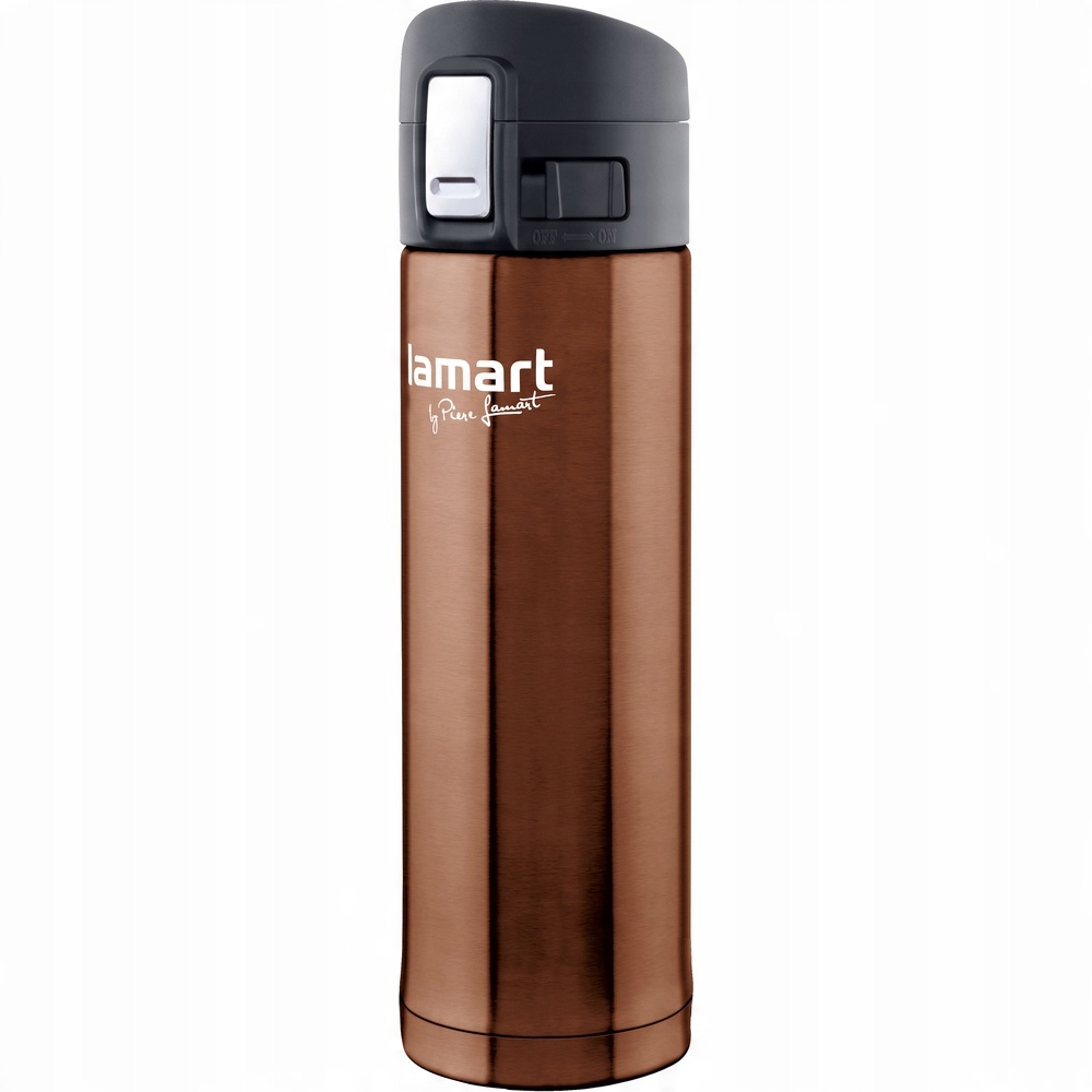 

Kubek Termiczny Termos LT4064 0,42L Brąz Lamart