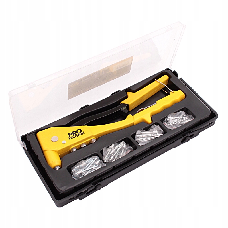 Nitownica ręczna odlewana 260mm + 40 nitów BOX