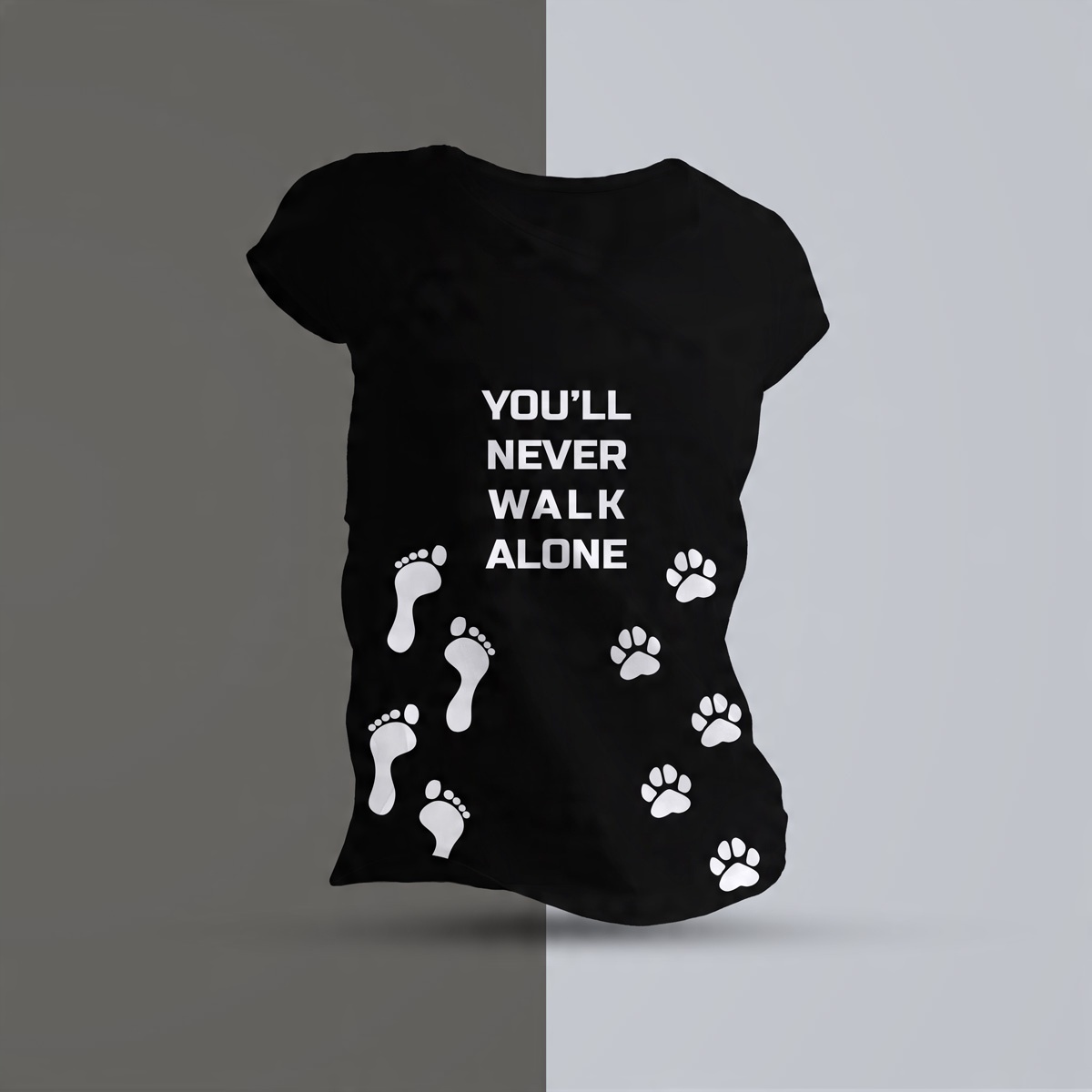 

Koszulka damska you'll never walk alone pies