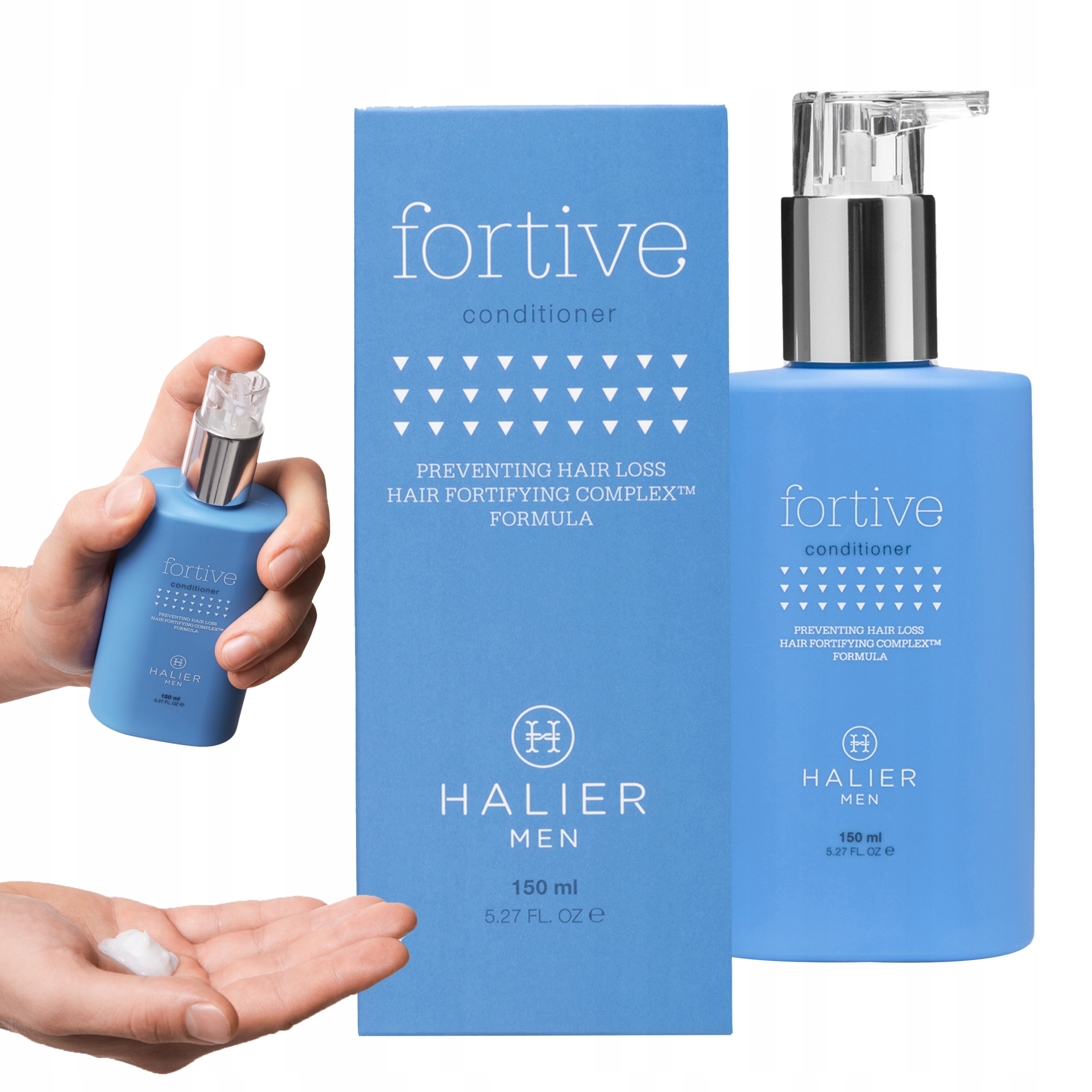 Kondicionér na vlasy pro muže proti vypadávání s keratinem Fortive Halier