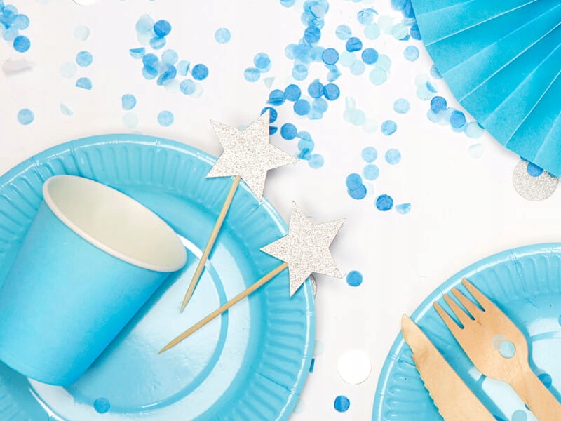 Pikery do muffinek gwiazdki toppery do babeczek Marka PartyPal