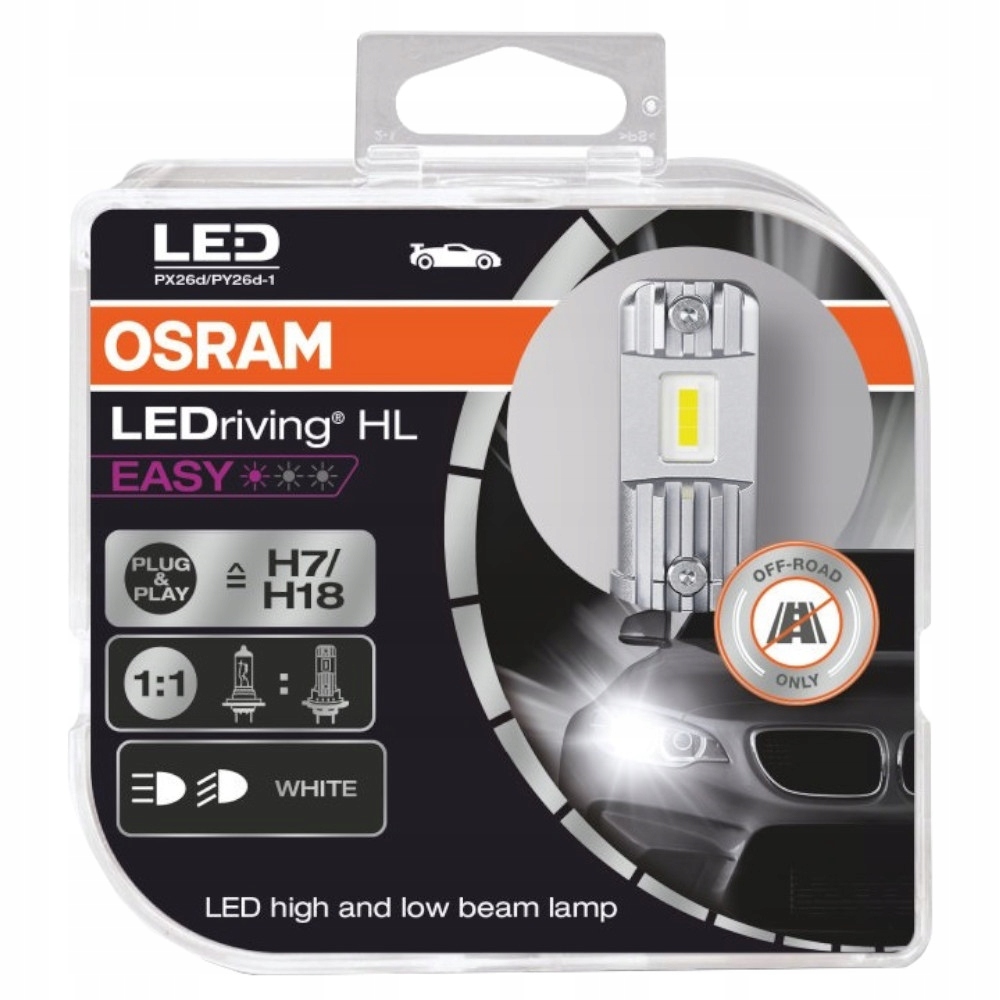 

Żarówki Led H7 Osram LEDriving Cool White 6000K