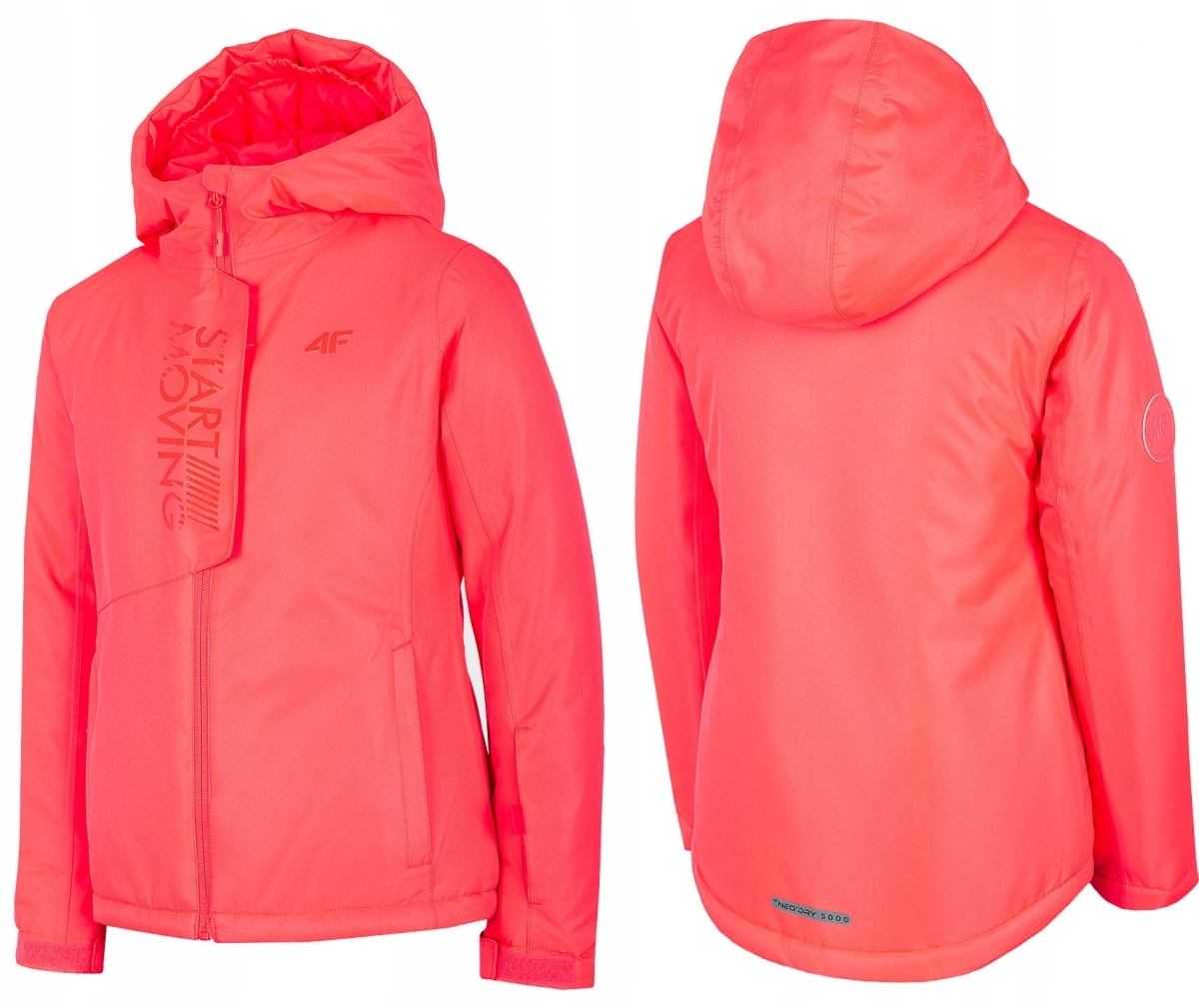 4F JKUDN001 лыжная Куртка зимняя ТЕПЛАЯ р 146