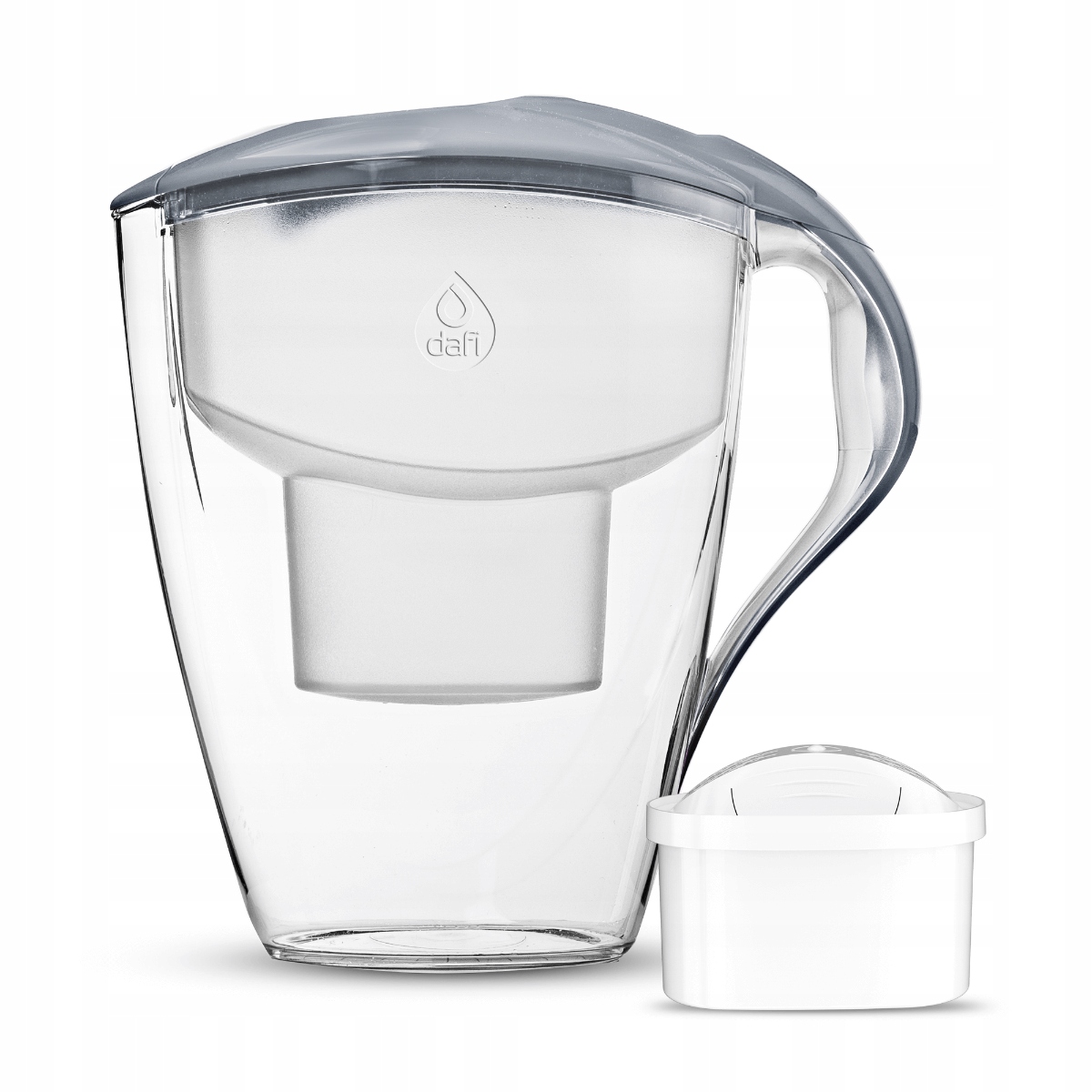 Dzbanek Filtrujący Dafi Astra Stalowy 3l Kalendarzowy Wkład Unimax