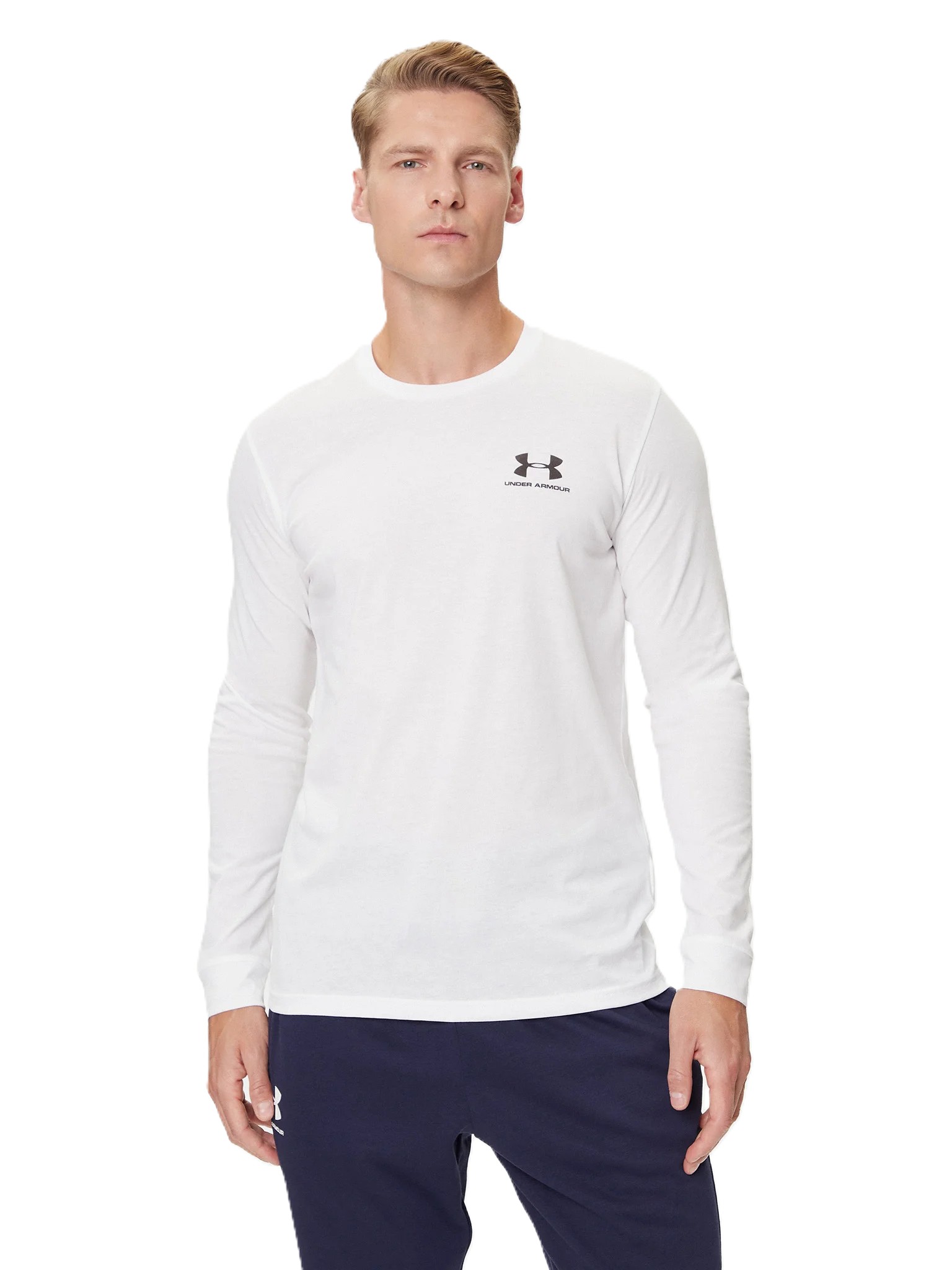 Under Armour Longsleeve Koszulka Biała Męska S