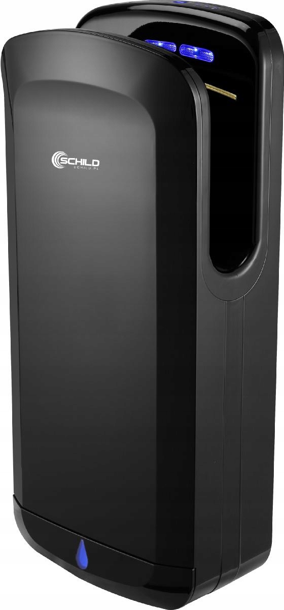 Suszarka do rąk KIESZENIOWA sterylizacja UV CZARNA