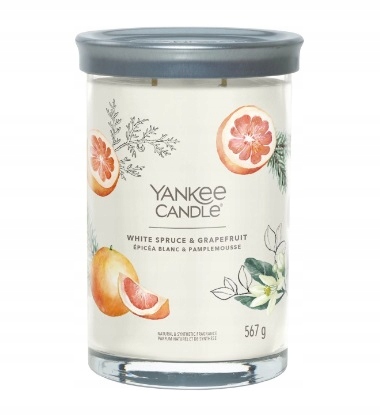 Yankee Candle Vonná Svíčka Grapefruit Tumbler Spruce 567 g Velká