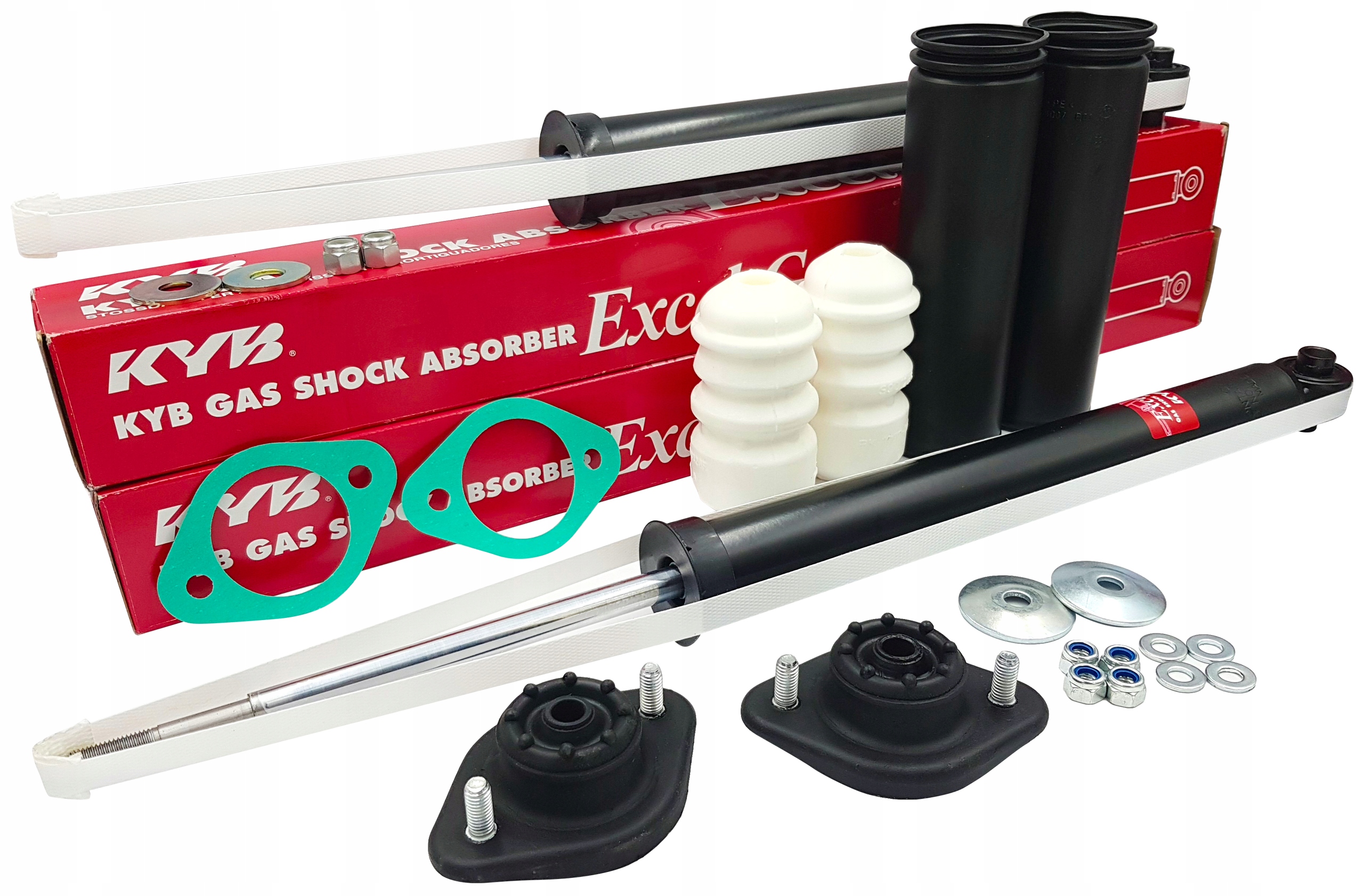 KAYABA AMORTYZATORY OSŁONY PODUSZKI TYŁ BMW E36